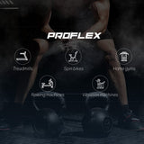 Darrahopens Sports & Fitness > Exercise, Gym & Fitness > Weightlifting Machines & Racks PROFLEX Multi-Station Home Gym Set with 98lbs Weight Plates- M8000