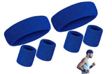 Darrahopens Sports & Fitness > Exercise, Gym & Fitness > Yoga & Pilates 2 Pack Sweatbands Sports Headband for Tennis Badminton Yoga - Yellow