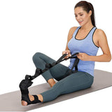 Darrahopens Sports & Fitness > Exercise, Gym & Fitness > Yoga & Pilates Adjustable Yoga Stretching Strap Foot Leg Trainer for Flexibility and Balance