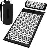 Darrahopens Sports & Fitness > Exercise, Gym & Fitness > Yoga & Pilates Black Massage Acupressure Mat Yoga Sit Lying Mats Pain Stress Soreness Relax AU NEW