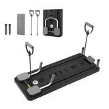 Darrahopens Sports & Fitness > Exercise, Gym & Fitness > Yoga & Pilates Everfit Pilates Reformer Abdominal Exercise Board Push Up Set Fitness Black