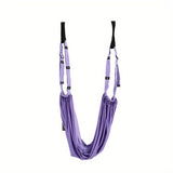 Darrahopens Sports & Fitness > Exercise, Gym & Fitness > Yoga & Pilates Hanging Fitness Resistance Band: 4-Step Installation, Full-Body Stretching & Strength Training at Home(BLUE)