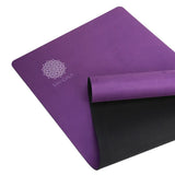 Darrahopens Sports & Fitness > Exercise, Gym & Fitness > Yoga & Pilates Mandala Yoga Mat Premium Bundle, Includes Yoga Mat 188cm H x 61cm W, Yoga Strap & Steel Hydration Bottle - Purple In Australia - Darrahopens