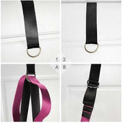 Darrahopens Sports & Fitness > Exercise, Gym & Fitness > Yoga & Pilates Non-Elastic Yoga Stretch Belt for Physiotherapy & Yoga