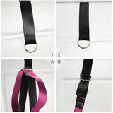 Darrahopens Sports & Fitness > Exercise, Gym & Fitness > Yoga & Pilates Non-Elastic Yoga Stretch Belt for Physiotherapy & Yoga