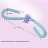 Darrahopens Sports & Fitness > Exercise, Gym & Fitness > Yoga & Pilates Non-electric pelvic floor muscle trainer and thigh exerciser, suitable for women's postpartum recovery, leg and gluteal fitness