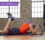 Darrahopens Sports & Fitness > Exercise, Gym & Fitness > Yoga & Pilates Pink 9-Loop Yoga Stretch Strap - Numbered Band for Flexibility and Physical Therapy
