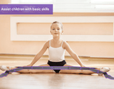 Darrahopens Sports & Fitness > Exercise, Gym & Fitness > Yoga & Pilates Pink and Blue 9-Loop Yoga Stretch Strap - Numbered Band for Flexibility and Physical Therapy