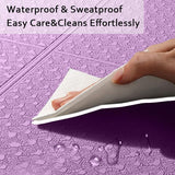 Darrahopens Sports & Fitness > Exercise, Gym & Fitness > Yoga & Pilates Portable Foldable Yoga Mat – Dual-Sided Non-Slip TPE Exercise Mat for Yoga, Pilates, Kids Nap & Travel (Purple) | Other Colors Available in Store