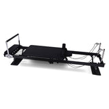Darrahopens Sports & Fitness > Exercise, Gym & Fitness > Yoga & Pilates Powertrain Aria Steel Foldable Pilates Board Reformer Multifunctional Core Exercise Set Ab Trainer With Platform Extender Sitting Box Jumpboard And Footbar For Indoor Outdoor Full Body Fitness Home