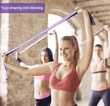 Darrahopens Sports & Fitness > Exercise, Gym & Fitness > Yoga & Pilates Purple 9-Loop Yoga Stretch Strap - Numbered Band for Flexibility and Physical Therapy
