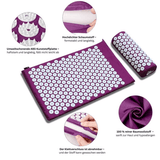 Darrahopens Sports & Fitness > Exercise, Gym & Fitness > Yoga & Pilates Purple Massage Acupressure Mat Yoga Sit Lying Mats Pain Stress Soreness Relax AU NEW