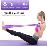 Darrahopens Sports & Fitness > Exercise, Gym & Fitness > Yoga & Pilates Set of 2 resistance bands - 1.5 m x 15 cm - Stretchable bands for yoga, pilates, strength training, physiotherapy and rehabilitation