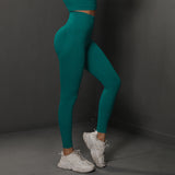 Darrahopens Sports & Fitness > Exercise, Gym & Fitness > Yoga & Pilates Size S Green Seamless High-Waisted Yoga Pants for Women - Lift Workout Leggings for Running, Gym, and Fitness