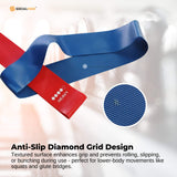 Darrahopens Sports & Fitness > Exercise, Gym & Fitness > Yoga & Pilates Social Hike Resistance Bands 5-Pack – Anti-Slip Latex Workout Loops 2.3–18.1kg
