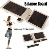 Darrahopens Sports & Fitness > Exercise, Gym & Fitness > Yoga & Pilates Wooden Yoga Foot Stretching Balance Board Training New Ballet Single Leg Balance