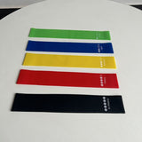 Darrahopens Sports & Fitness > Exercise, Gym & Fitness > Yoga & Pilates Yoga Cat TPE Resistance Bands Set 5 Colors Tension ring black 600*50*1.1-40 pounds In Australia - Darrahopens