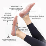 Darrahopens Sports & Fitness > Exercise, Gym & Fitness > Yoga & Pilates Yoga socks (2 pairs) - Non-slip socks - Women's non-slip yoga socks - Sizes 35-41 - Women's Pilates socks, non-slip - Fitness non-slip - Suitable for Pilates, Dance, Fitness