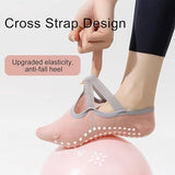 Darrahopens Sports & Fitness > Exercise, Gym & Fitness > Yoga & Pilates Yoga socks (2 pairs) - Non-slip socks - Women's non-slip yoga socks - Sizes 35-41 - Women's Pilates socks, non-slip - Fitness non-slip - Suitable for Pilates, Dance, Fitness