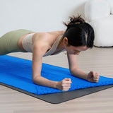 Darrahopens Sports & Fitness > Exercise, Gym & Fitness > Yoga & Pilates Yoga towel - Moisture-regulating and non-slip - Yoga towel - Quick-drying yoga mat fabric - Breathable yoga mat with mesh storage bag - Suitable for hot yoga, pilates and fitness - Blue
