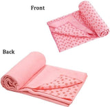Darrahopens Sports & Fitness > Exercise, Gym & Fitness > Yoga & Pilates Yoga towel - Yoga towel - Yoga towel - Moisture-regulating and non-slip - Yoga towel - Quick-drying yoga mat fabric - Breathable yoga mat with mesh storage bag - Suitable for hot yoga, pilates and fitness - Pink