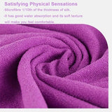 Darrahopens Sports & Fitness > Exercise, Gym & Fitness > Yoga & Pilates Yoga towel - Yoga towel - Yoga towel - Moisture-regulating and non-slip - Yoga towel - Quick-drying yoga mat fabric - Breathable yoga mat with mesh storage bag - Suitable for hot yoga, pilates and fitness - Purple