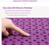 Darrahopens Sports & Fitness > Exercise, Gym & Fitness > Yoga & Pilates Yoga towel - Yoga towel - Yoga towel - Moisture-regulating and non-slip - Yoga towel - Quick-drying yoga mat fabric - Breathable yoga mat with mesh storage bag - Suitable for hot yoga, pilates and fitness - Purple