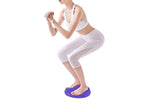Darrahopens Sports & Fitness > Exercise, Gym & Fitness > Yoga & Pilates Yoga Training Mat Exercise Balance Stability Cushion Yoga Training Accessories -Purple