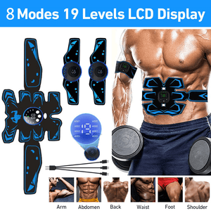 Darrahopens Sports & Fitness > Fitness Accessories ABS Stimulator EMS Toner Massager Abdominal Trainer Muscle Fitness Body Exercise