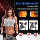 Darrahopens Sports & Fitness > Fitness Accessories ABS Stimulator EMS Toner Massager Abdominal Trainer Muscle Fitness Body Exercise
