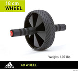 Darrahopens Sports & Fitness > Fitness Accessories Adidas Ab Wheel Abdominal Core Strength Trainer Gym Fitness Exerciser Roller