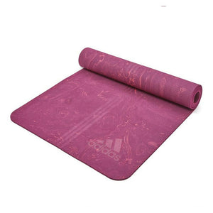 Darrahopens Sports & Fitness > Fitness Accessories Adidas Premium 5mm Camo Sports Home/Gym Fitness Exercise Yoga Mat Power Berry