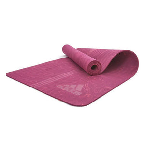 Darrahopens Sports & Fitness > Fitness Accessories Adidas Premium 5mm Camo Sports Home/Gym Fitness Exercise Yoga Mat Power Berry