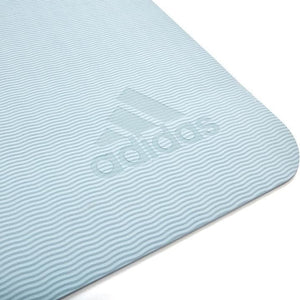 Darrahopens Sports & Fitness > Fitness Accessories Adidas Premium Yoga Mat 5mm Non Slip Gym Exercise Fitness Pilates Workout Pad