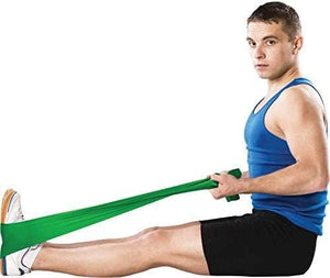 Darrahopens Sports & Fitness > Fitness Accessories Elastoplast Resistance Band Training Green Sport Home Workout 120mm X 10m