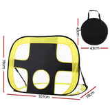 Darrahopens Sports & Fitness > Fitness Accessories Everfit Portable Football Net Soccer Goal Rebound Target Hitter Training