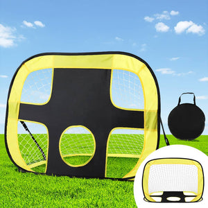 Darrahopens Sports & Fitness > Fitness Accessories Everfit Portable Football Net Soccer Goal Rebound Target Hitter Training
