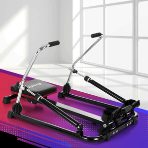 Darrahopens Sports & Fitness > Fitness Accessories Everfit Rowing Machine 12 Levels Hydraulic Rower Fitness Gym Cardio