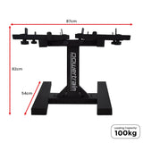 Darrahopens Sports & Fitness > Fitness Accessories Powertrain Gen2 Adjustable Dumbbell Set With Pro Stand- 2 X 20kg (40kg)