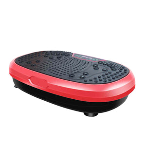 Darrahopens Sports & Fitness > Fitness Accessories Red Mini Vibration Platform Magnet Therapy Vibrating Machine Exercise Plate