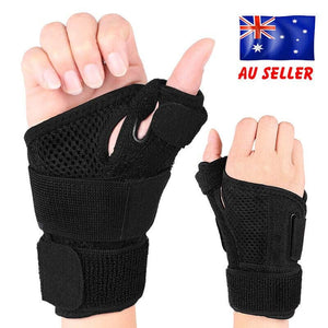 Darrahopens Sports & Fitness > Fitness Accessories Thumb Support Wrist Arthritis De Quervains Spica Splint Carpal Tunnel Hand Brace