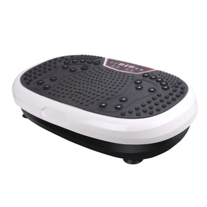 Darrahopens Sports & Fitness > Fitness Accessories White Mini Vibration Platform - Magnet Therapy Vibrating Machine Exercise Plate