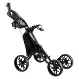Darrahopens Sports & Fitness > Golf Everfit Golf Buggy Foldable Trolley Golf Cart Wheels Umbrella Bottle Holder
