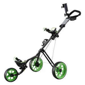 Darrahopens Sports & Fitness > Golf Everfit Golf Buggy Quick Folding Trolley Golf Cart 3 Wheels Height Adjustable