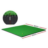 Darrahopens Sports & Fitness > Golf Everfit Golf Hitting Mat Portable DrivingÂ Range PracticeÂ Training Aid 150x150cm