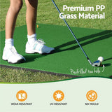 Darrahopens Sports & Fitness > Golf Everfit Golf Hitting Mat Portable DrivingÂ Range PracticeÂ Training Aid 150x150cm