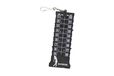 Darrahopens Sports & Fitness > Golf > Golf Accessories 18 Hole Golf Score Counter Stroke Counter -Black