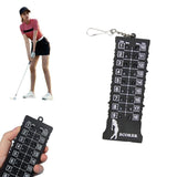 Darrahopens Sports & Fitness > Golf > Golf Accessories 18 Hole Golf Score Counter Stroke Counter -Red