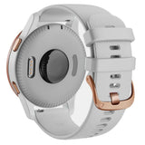 Darrahopens Sports & Fitness > Golf > Golf Accessories 18mm 20mm Wristband Compatible with Garmin Venu Sq 2 Plus Vivoactive 4S Smartwatch Wristband Venu 3S 2S Vivoactive 3 5 Replacement Wristband Gray Gray 18mm Vivoactive 4S