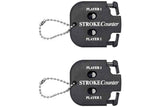 Darrahopens Sports & Fitness > Golf > Golf Accessories 2PCS Golf Score Indicator 2 Player Stroke Counter Golf Handy Count Shot